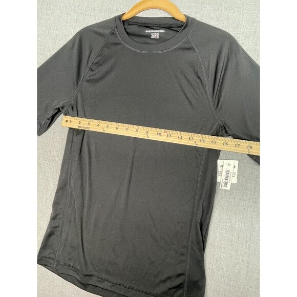 (3) Amzn Essentials XS Tops 2 Polo Shirts Orange & Gray And 1 Black Polyester - Picture 6 of 16